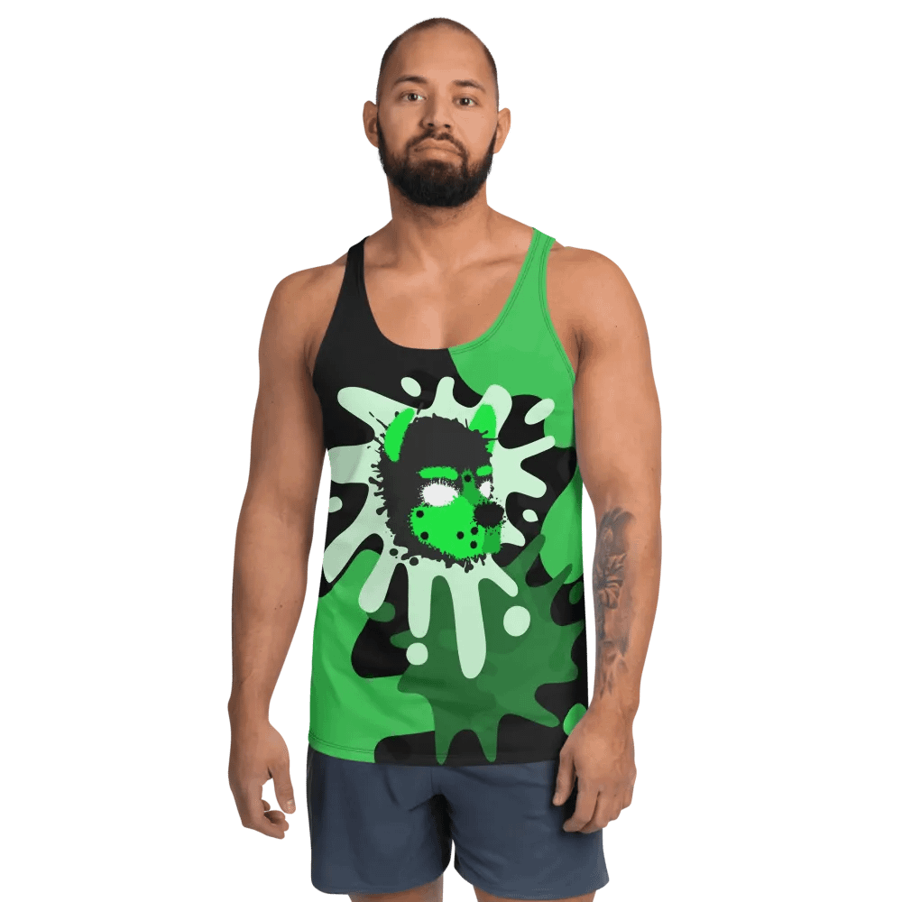 Dark Chaos Splatter Tank - Green product image (3)