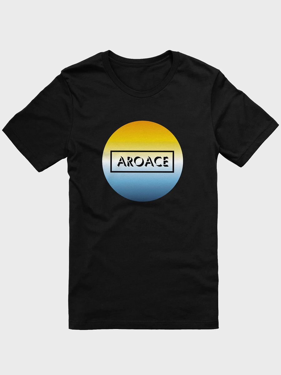 aroace gradient t-shirt product image (1)