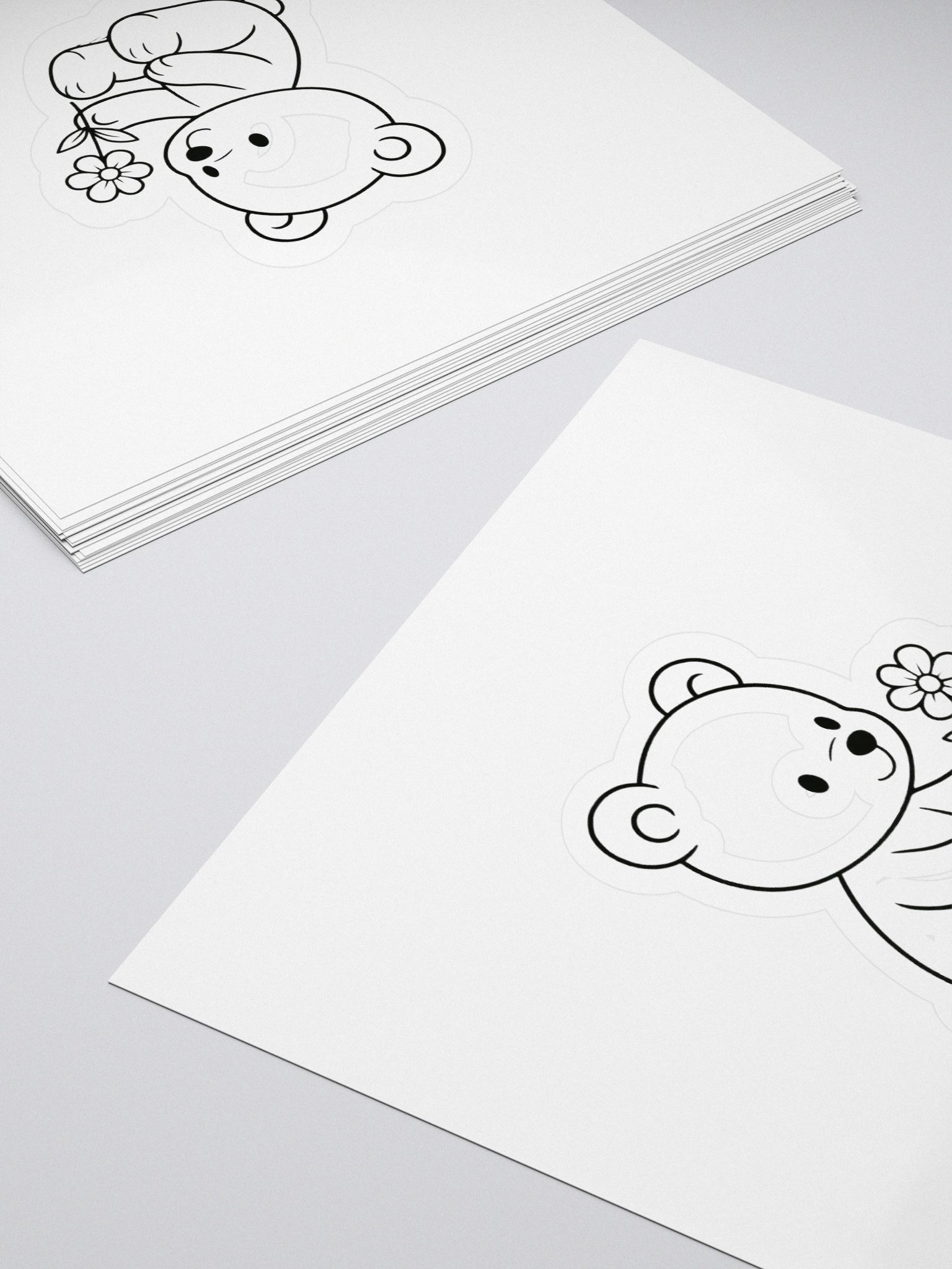 April Blossom Teddy Stickers product image (4)