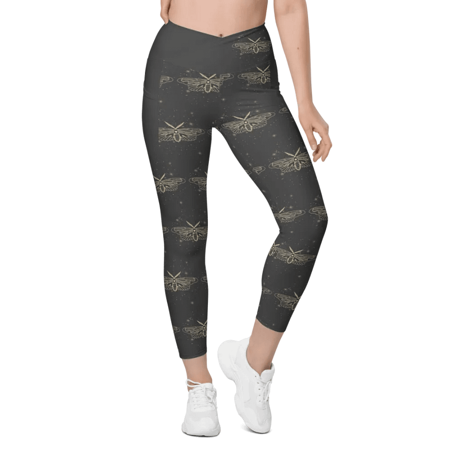 Mystical Moth Dance Leggings product image (1)