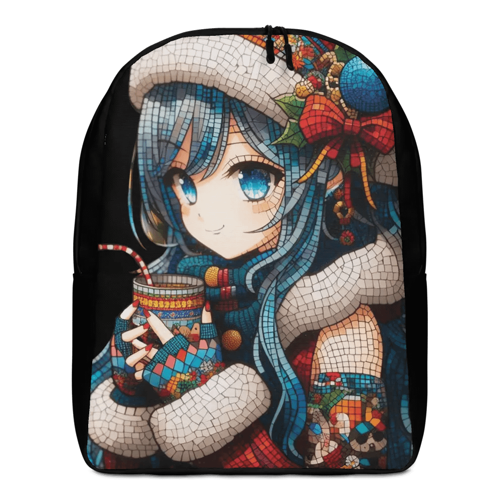 Santa Hat Mosaic Backpack product image (1)
