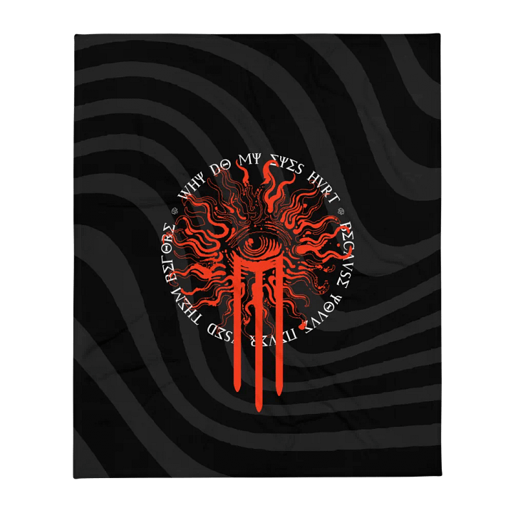 Bleeding Eye Blanket product image (1)