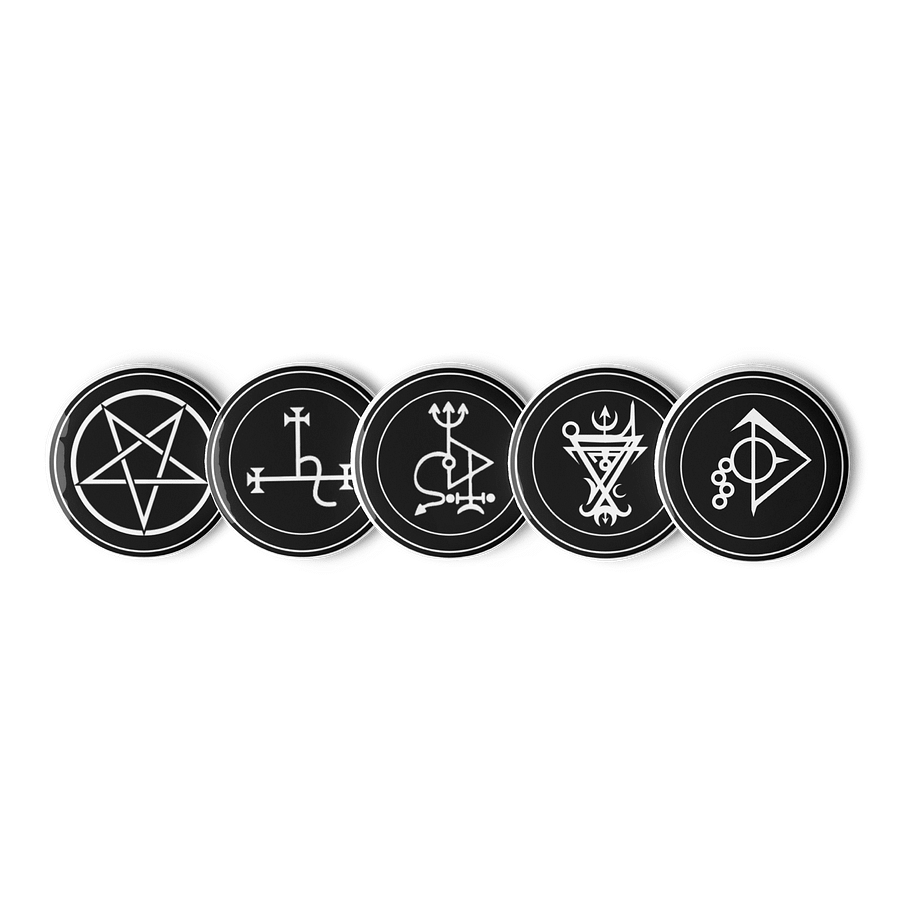 Tedrahedric Pantheon Pin Set product image (1)