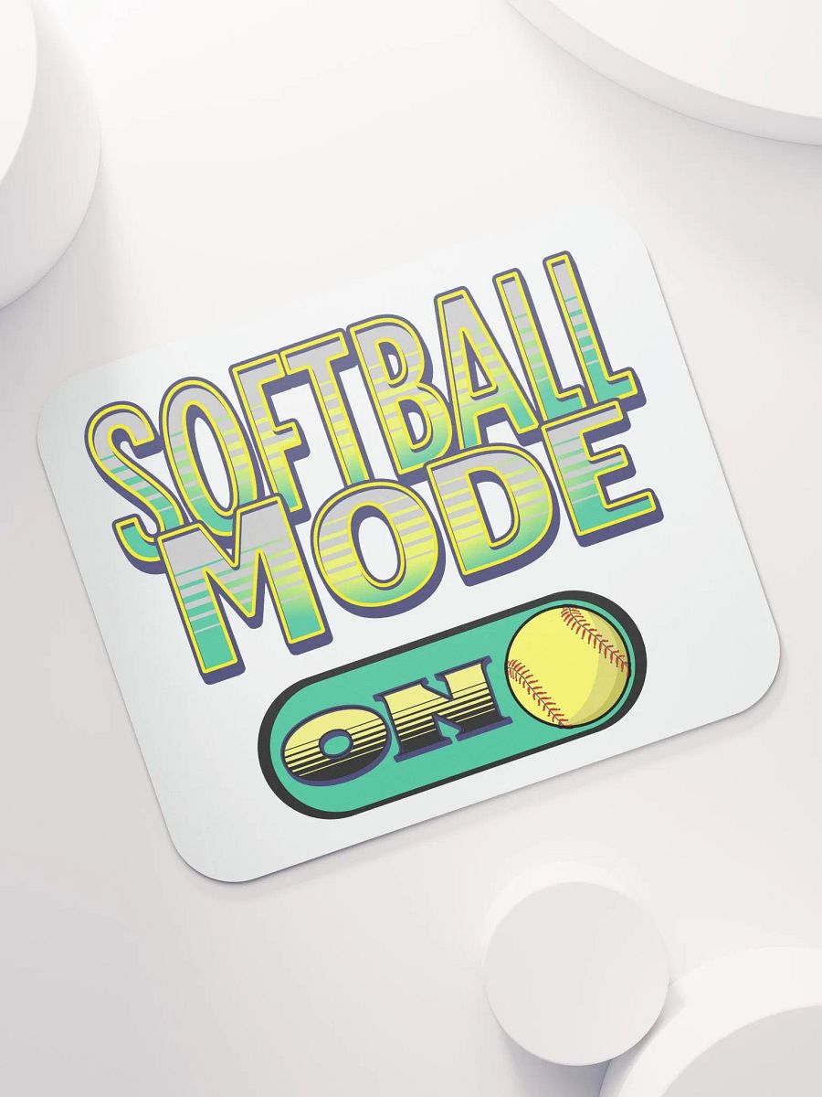 Softball Mode On Mouse Pad product image (5)