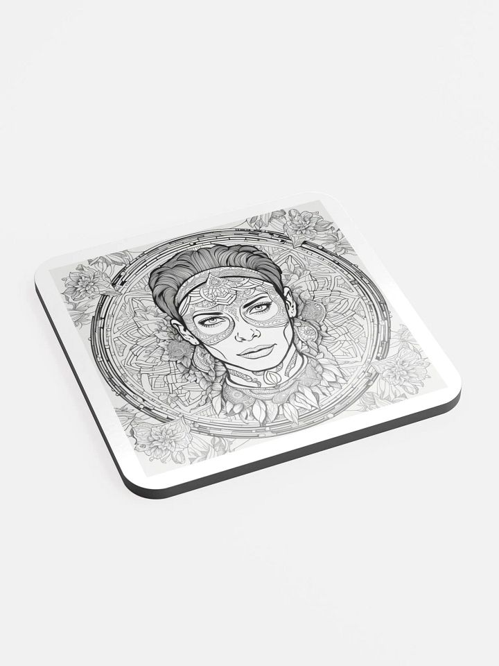 Ornate Symmetry Cork Coaster product image (2)