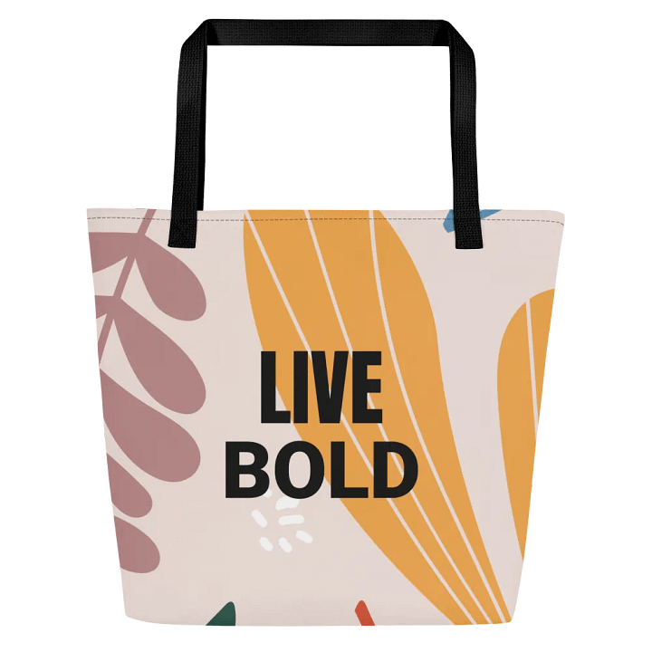 Cute Live Bold Tote Bag product image (1)