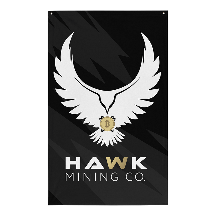 Hawk Mining Co Flag product image (1)