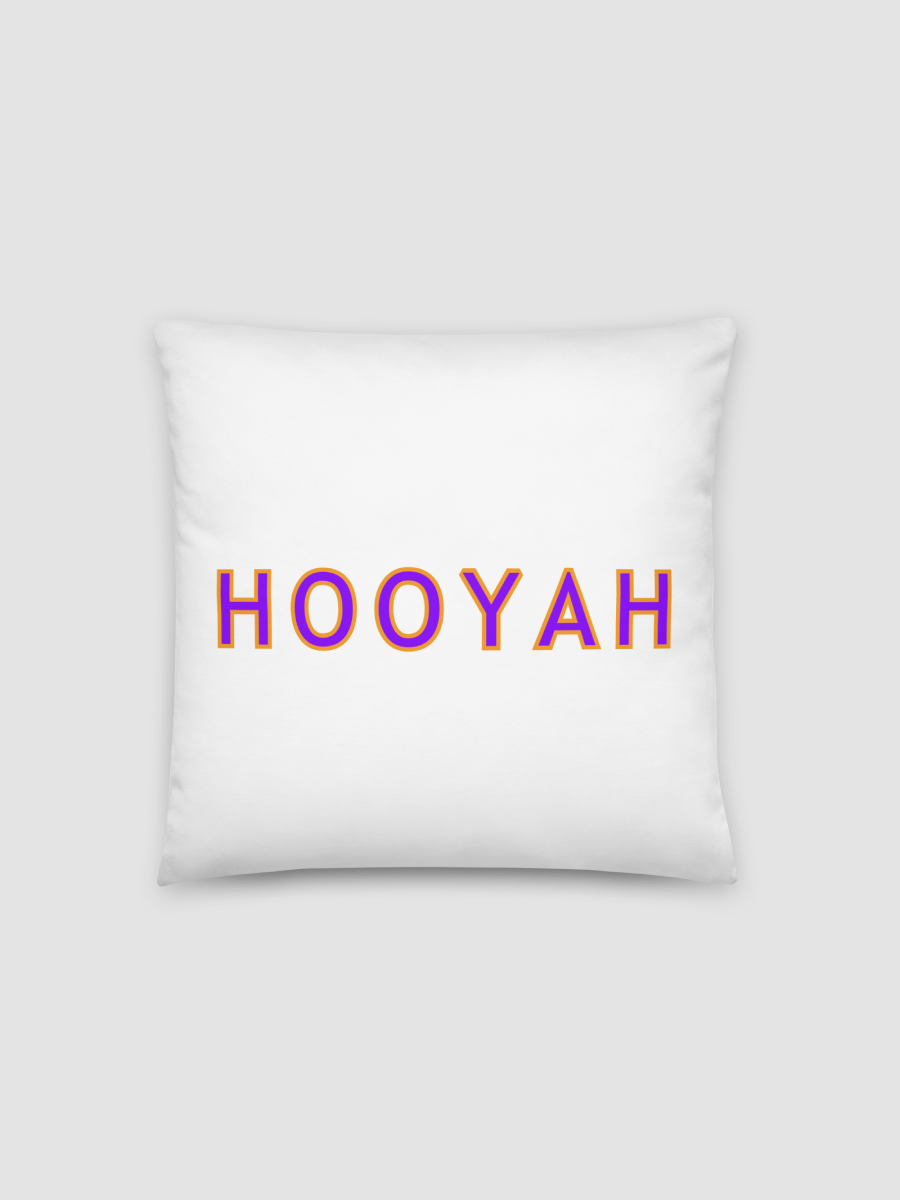 Hooyah Pillow - White product image (1)