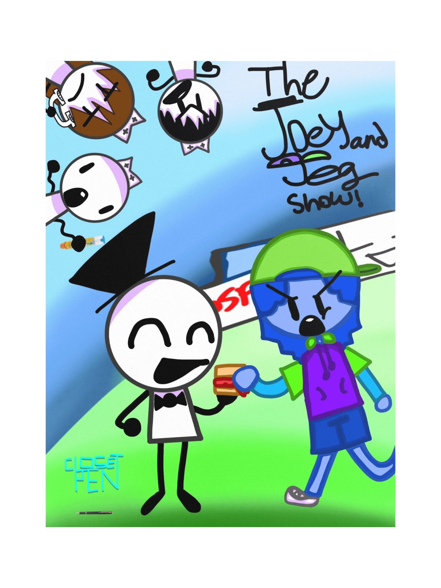 The Joey and Jeg Show Episode One Poster product image (1)