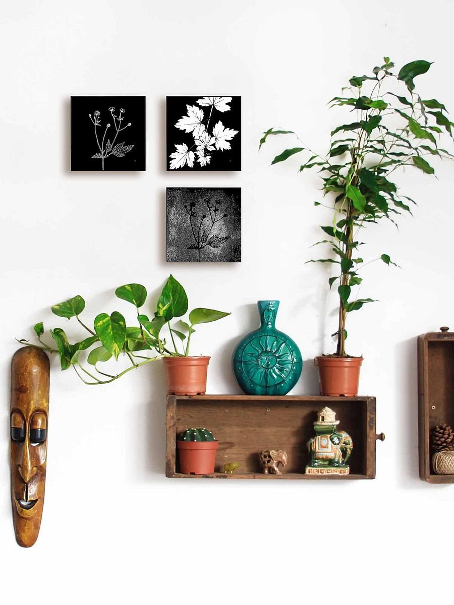 Botanical Reverie Canvas Prints - Wild Flowers Dark product image (8)