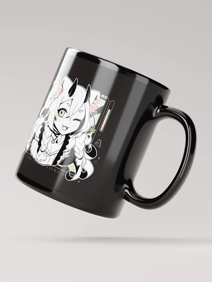 *WINK* Black Glossy Mug product image (2)