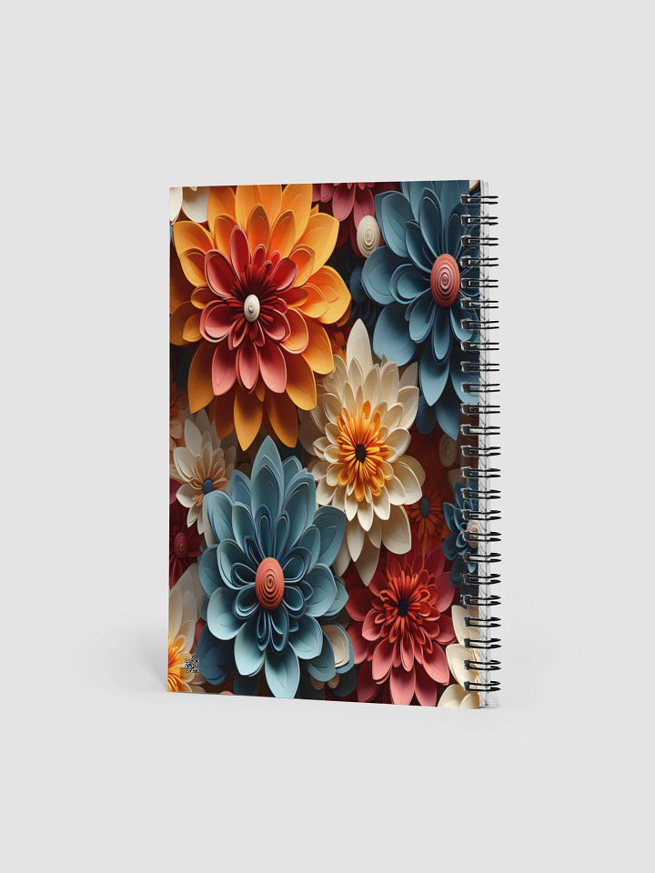 Vibrant Floral Fantasy Spiral Notebook product image (2)