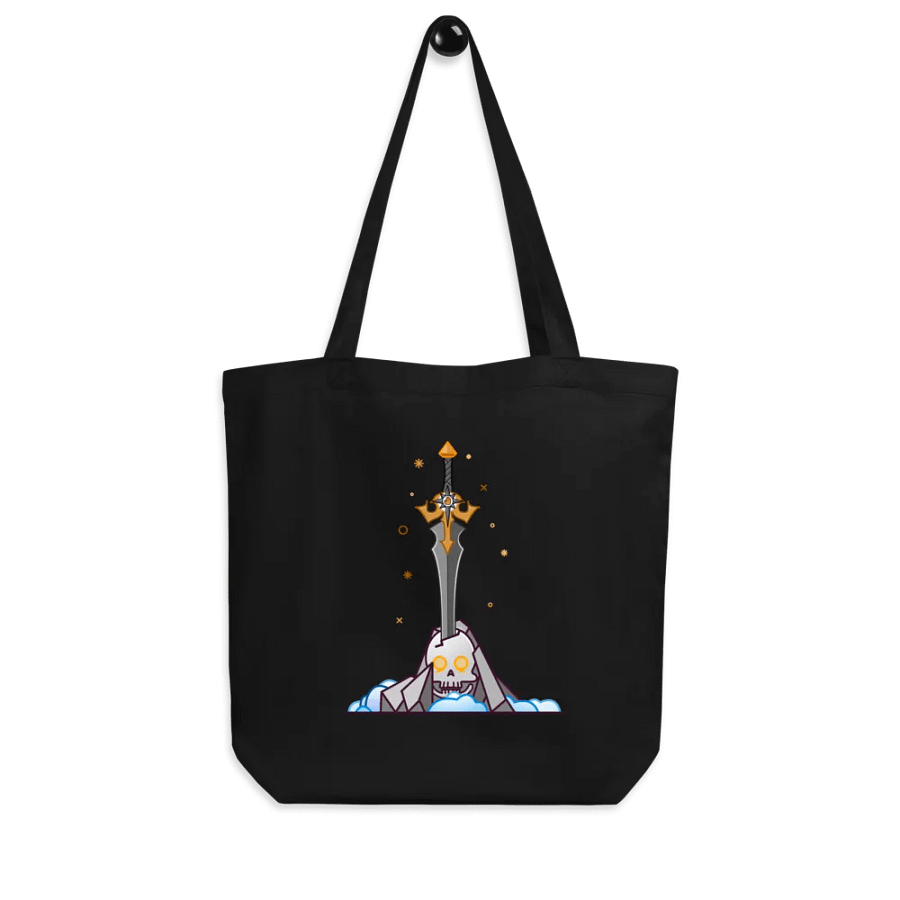 Sword in the Skull - Argent Variation - Eco-Friendly Tote product image (7)