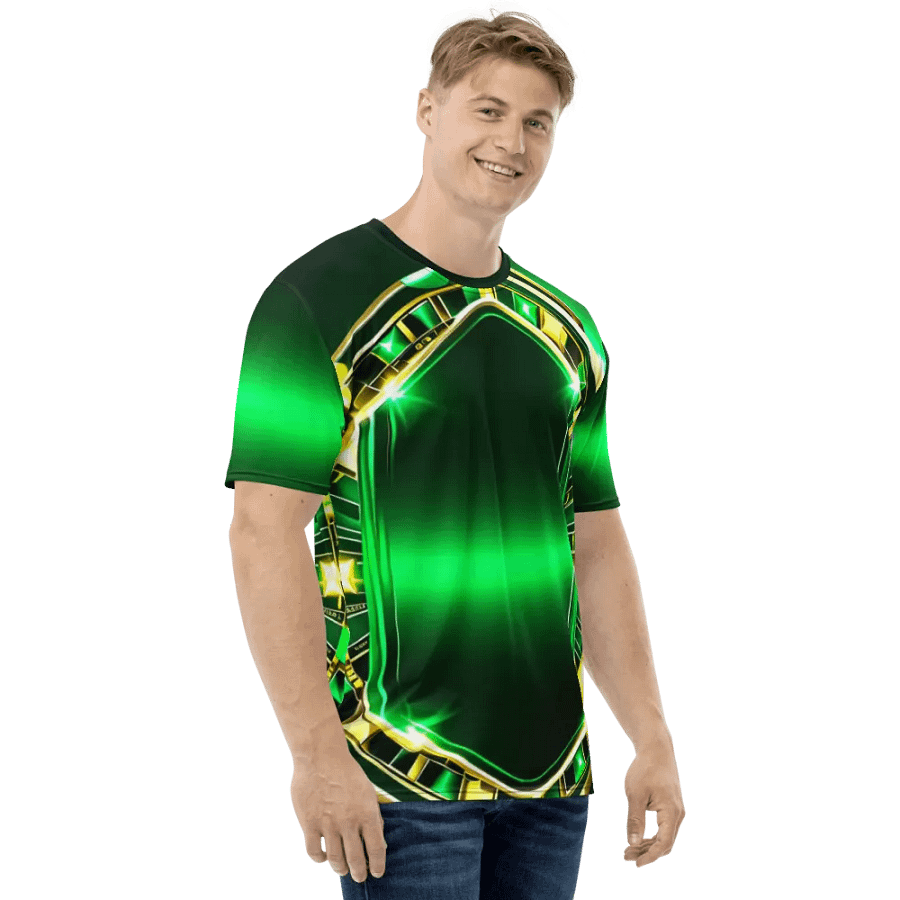 Neon Glow Customizable T-Shirt product image (4)