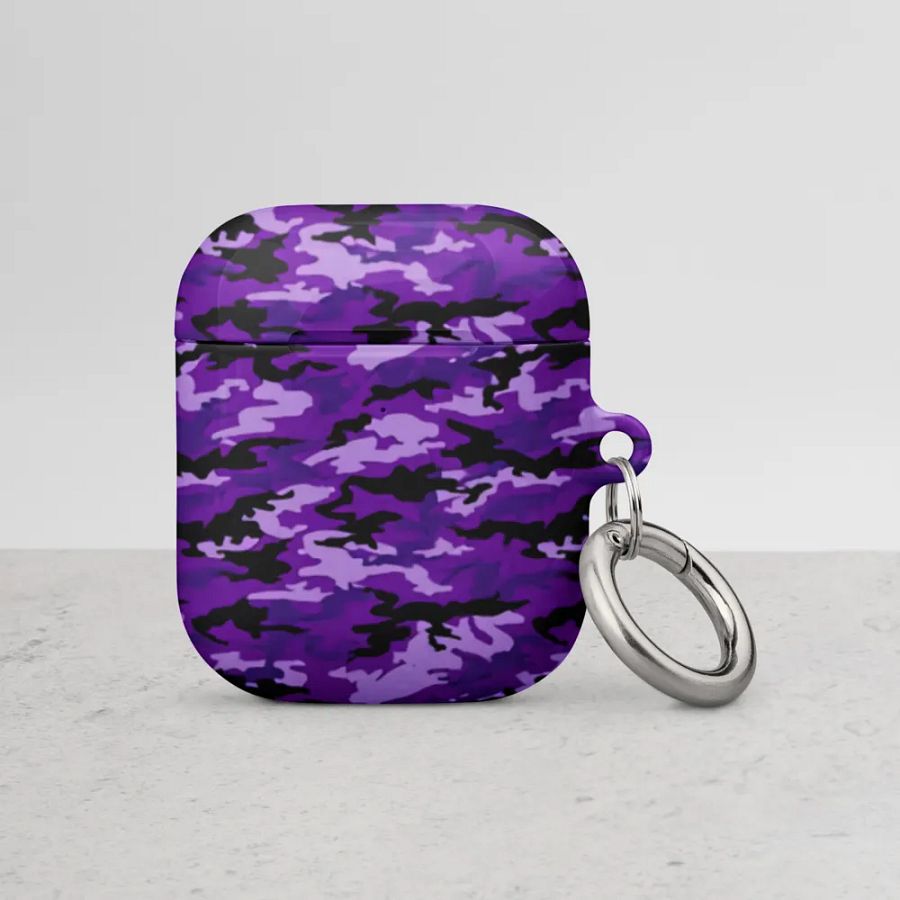 Purple Camo AirPod Case product image (7)