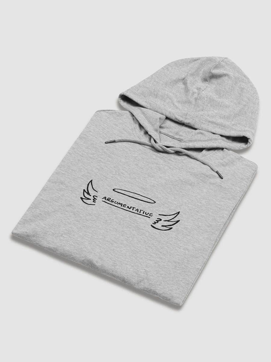 ANGELIC printed unisex lightweight hoodie product image (6)