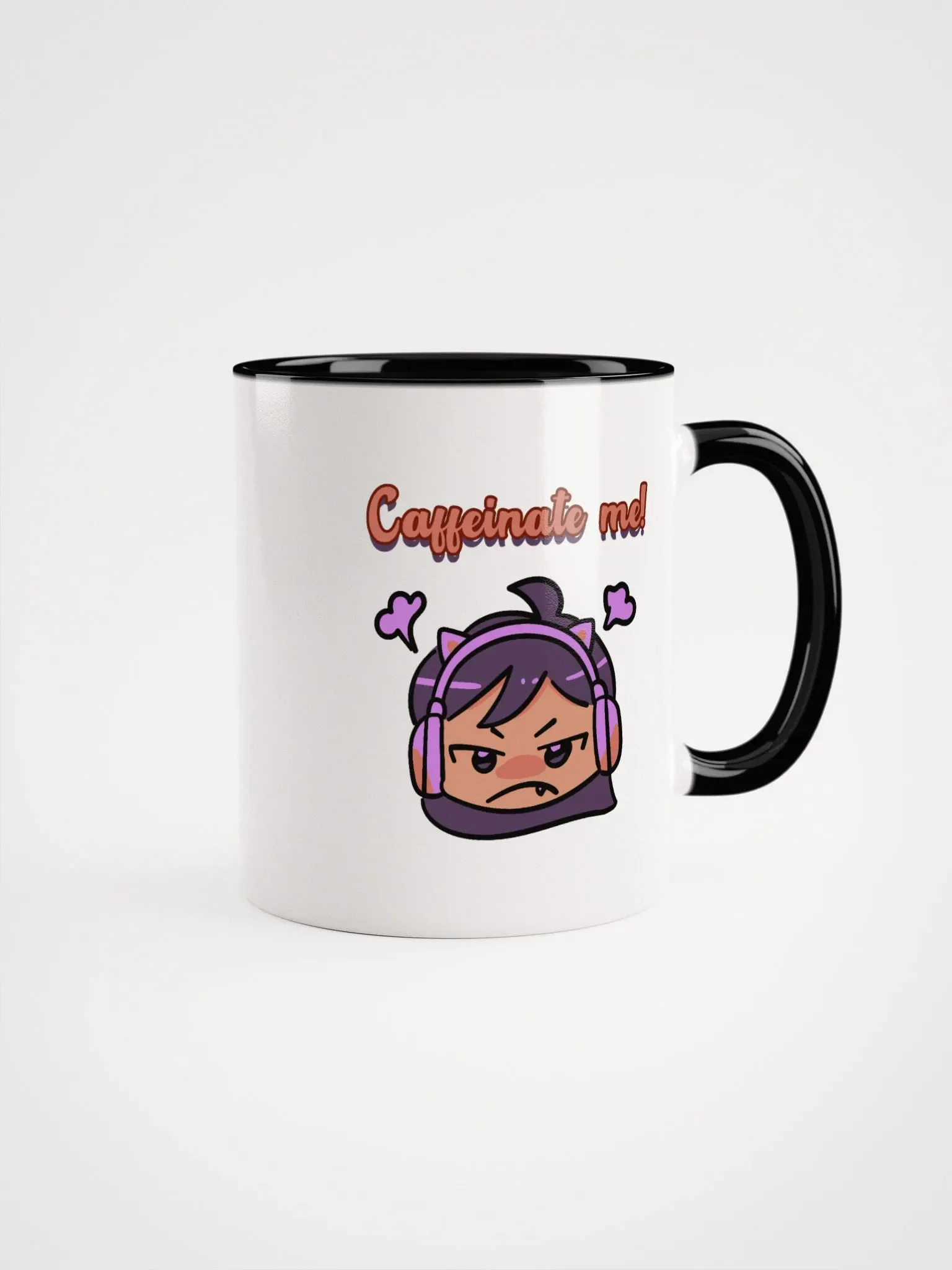Gamer girl ceramic mug - Caffeinate me by G.i.R.L. product image (2)