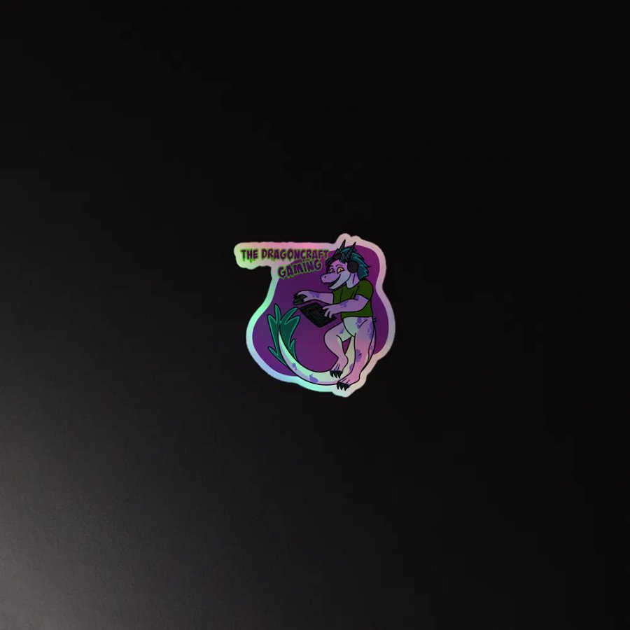Dragoncraft Gaming Holographic Sticker Sheet product image (4)