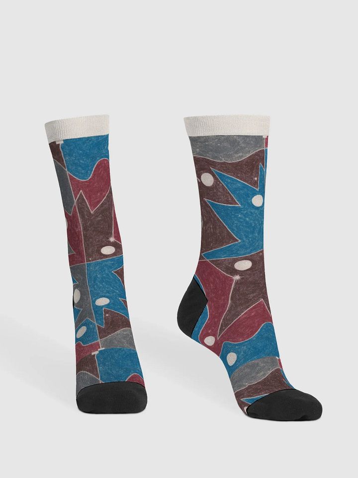 Cartoon College 2 crew socks product image (2)