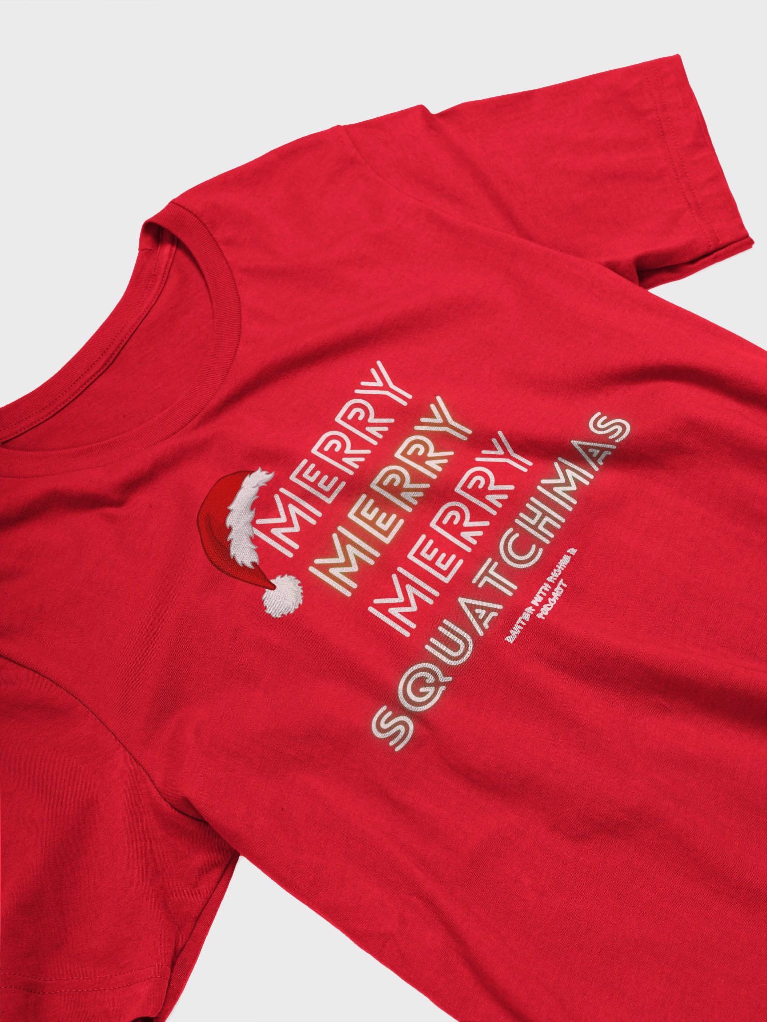 Merry Squatchmas Unisex Tee product image (39)