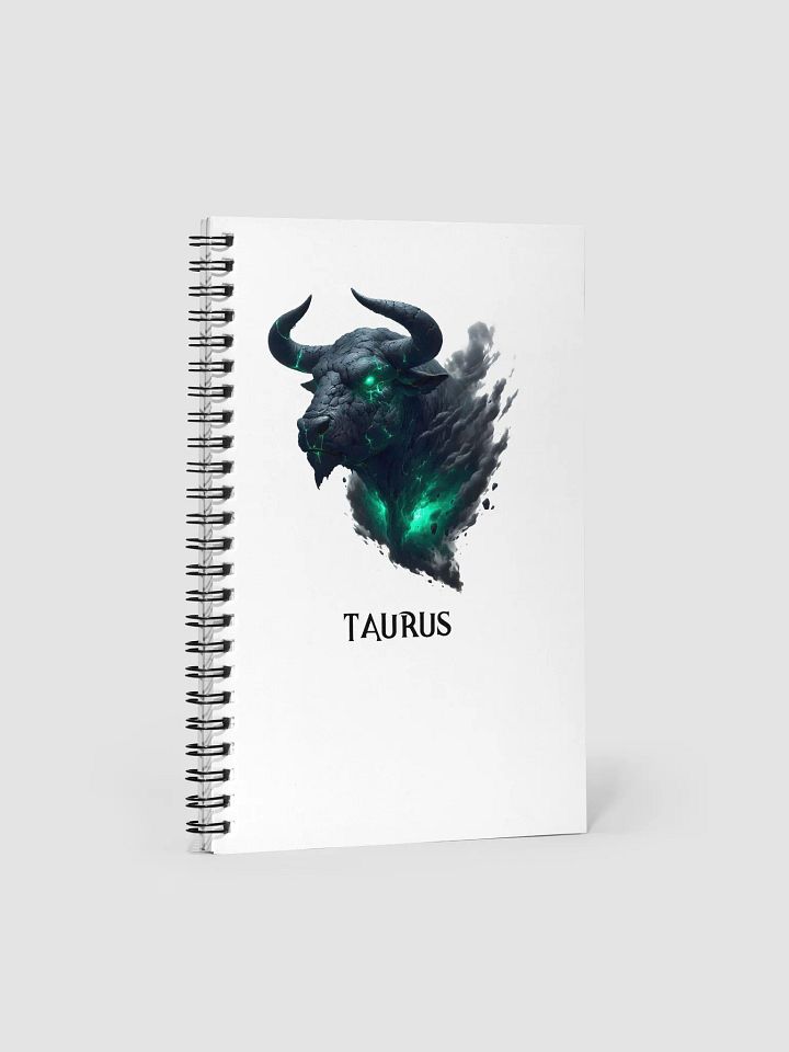 Mythical Taurus Spiral Notebook product image (1)