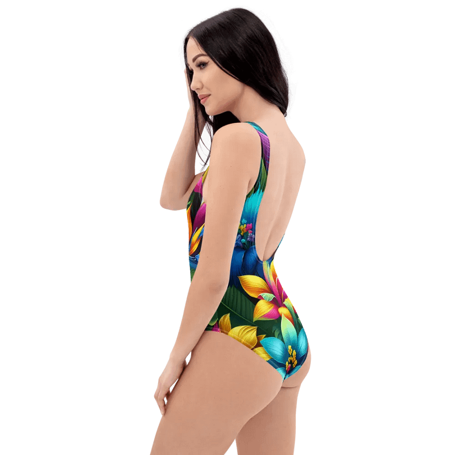 Vibrant Tropical Paradise One-Piece product image (3)