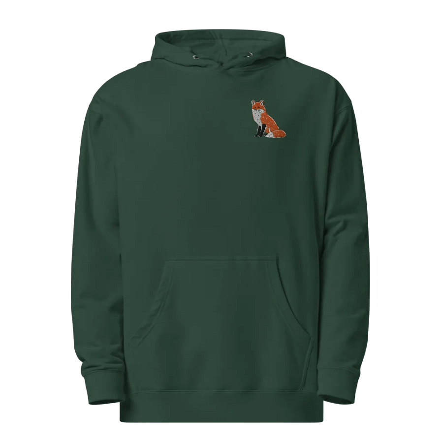 Peaceful Fox Midweight Hoodie product image (5)