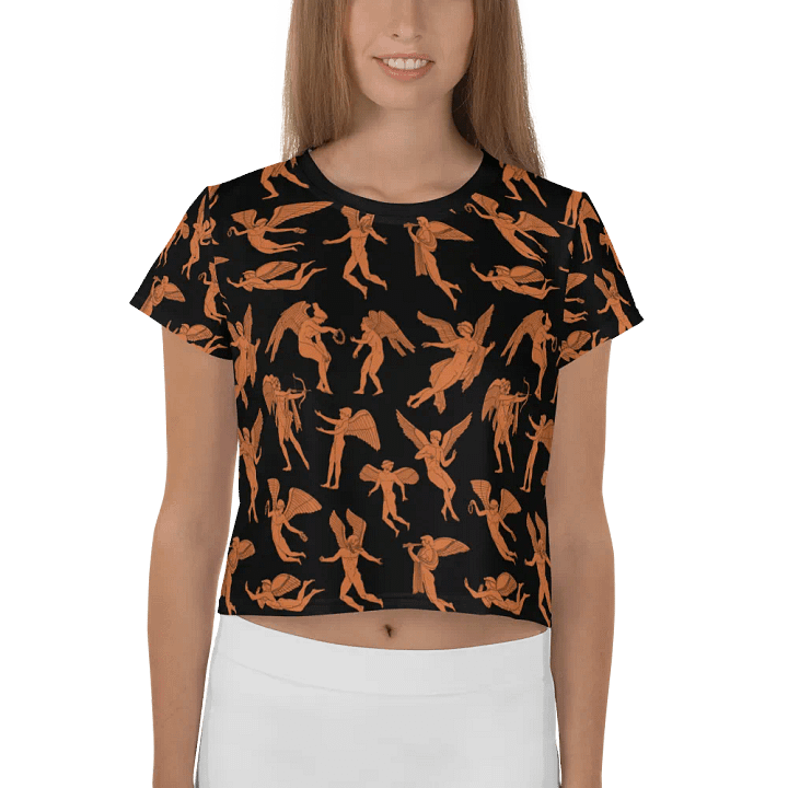 Erotes - red figure crop top product image (1)