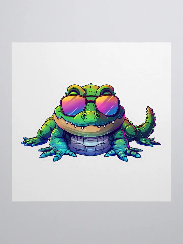 Alligator Wearing Sunglasses product image (1)