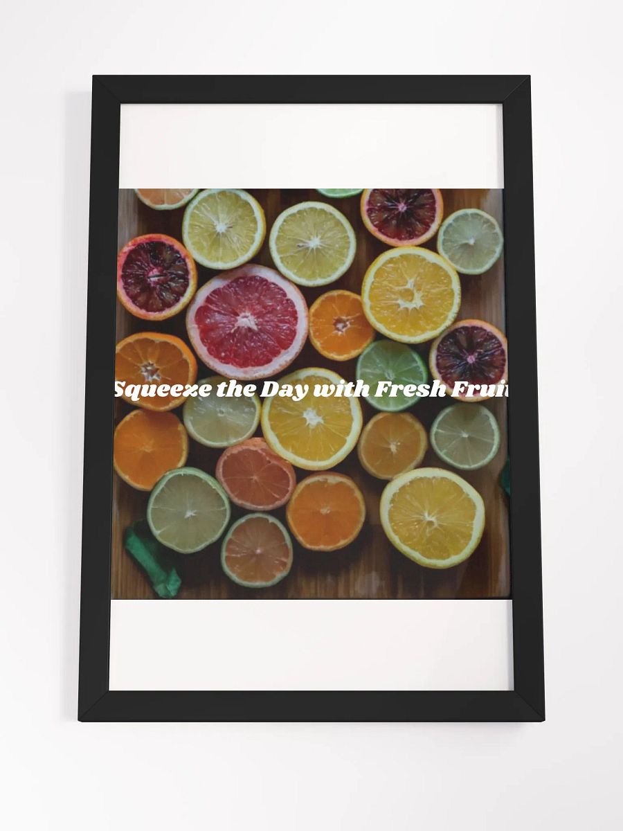 Wall Art Fruit Framed High-Quality Matte Poster (in) product image (20)