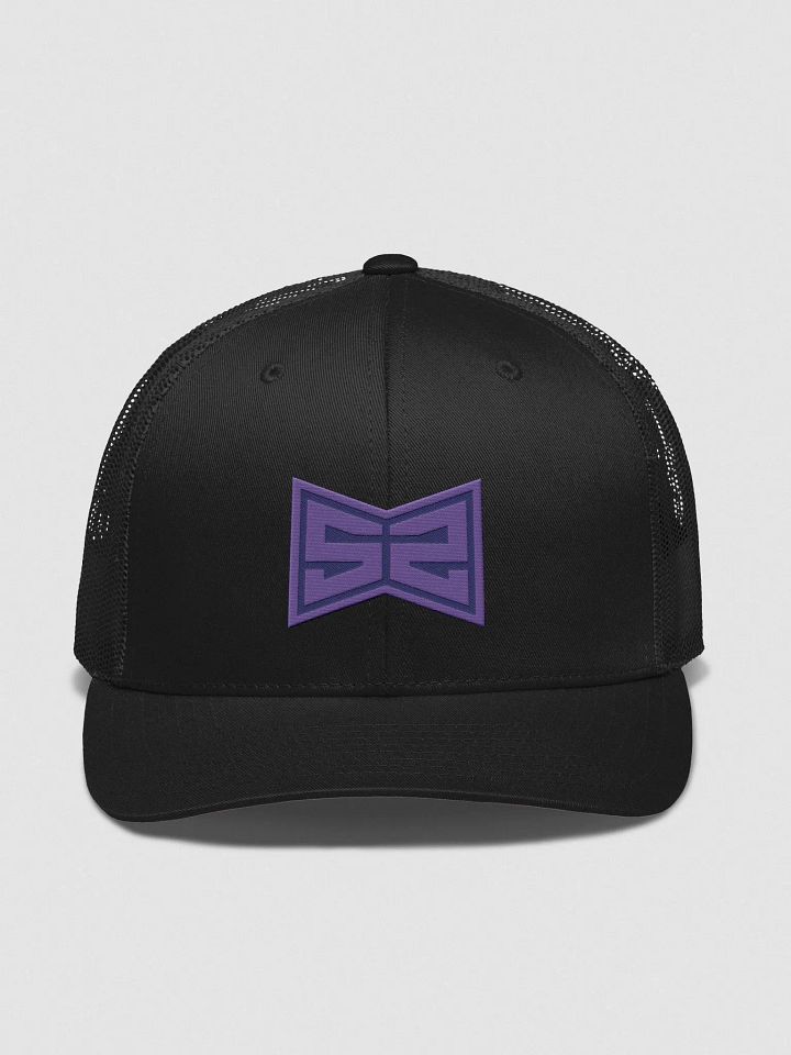 QSHW SUPERSAMMY EMBROIDERED LOGO RETRO TRUCKER HAT product image (1)