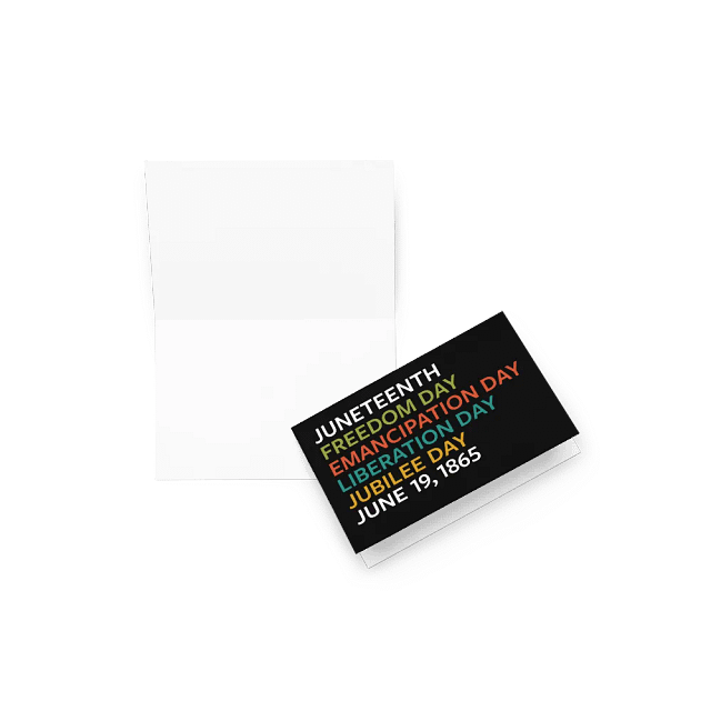 Emancipation Day Greeting Card product image (2)