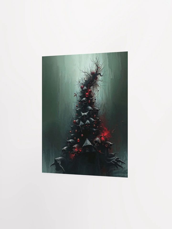 Gothic Christmas Tree Poster product image (10)
