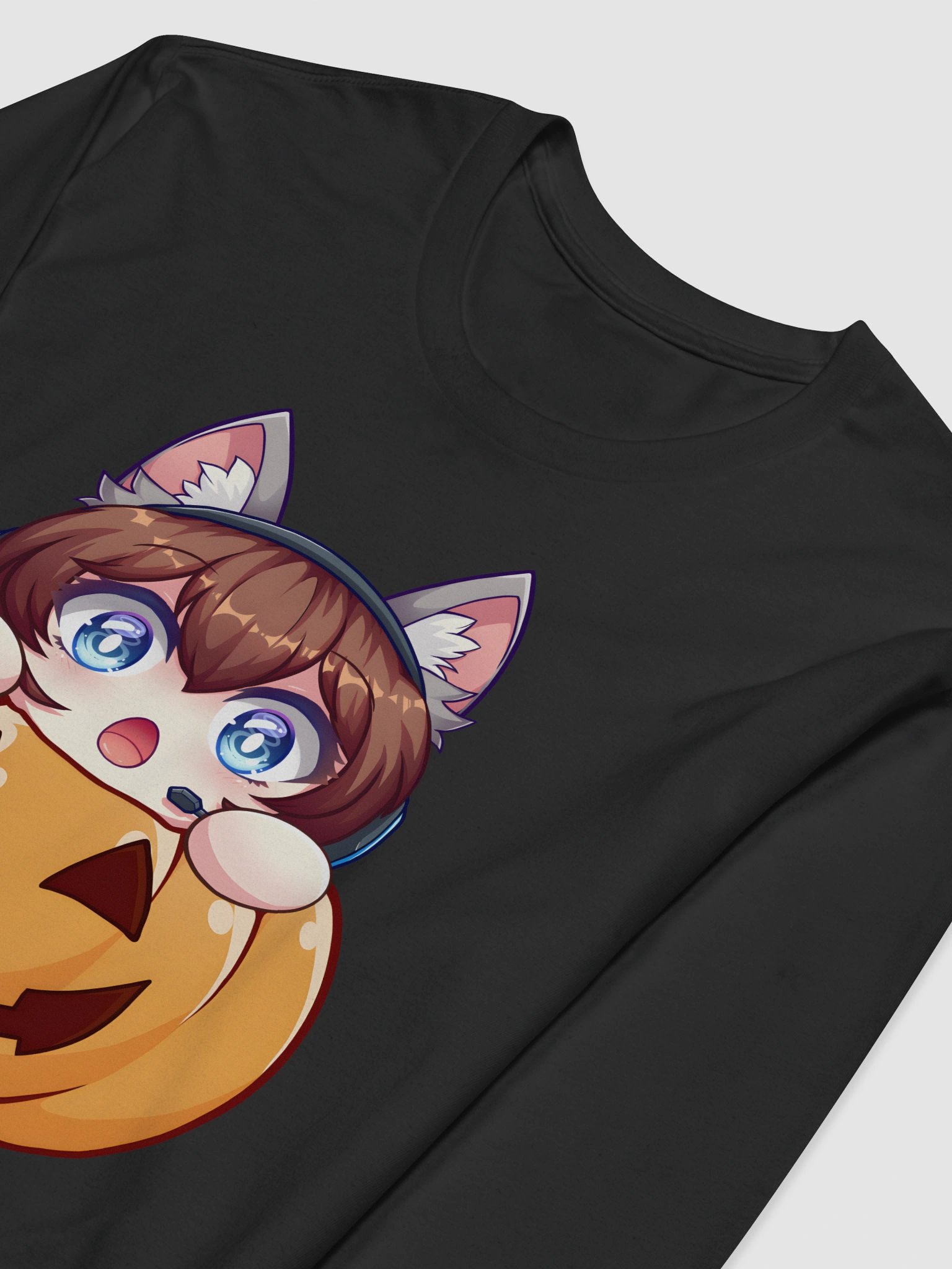 Jack-o-Cat Long Sleeve T-Shirt product image (9)