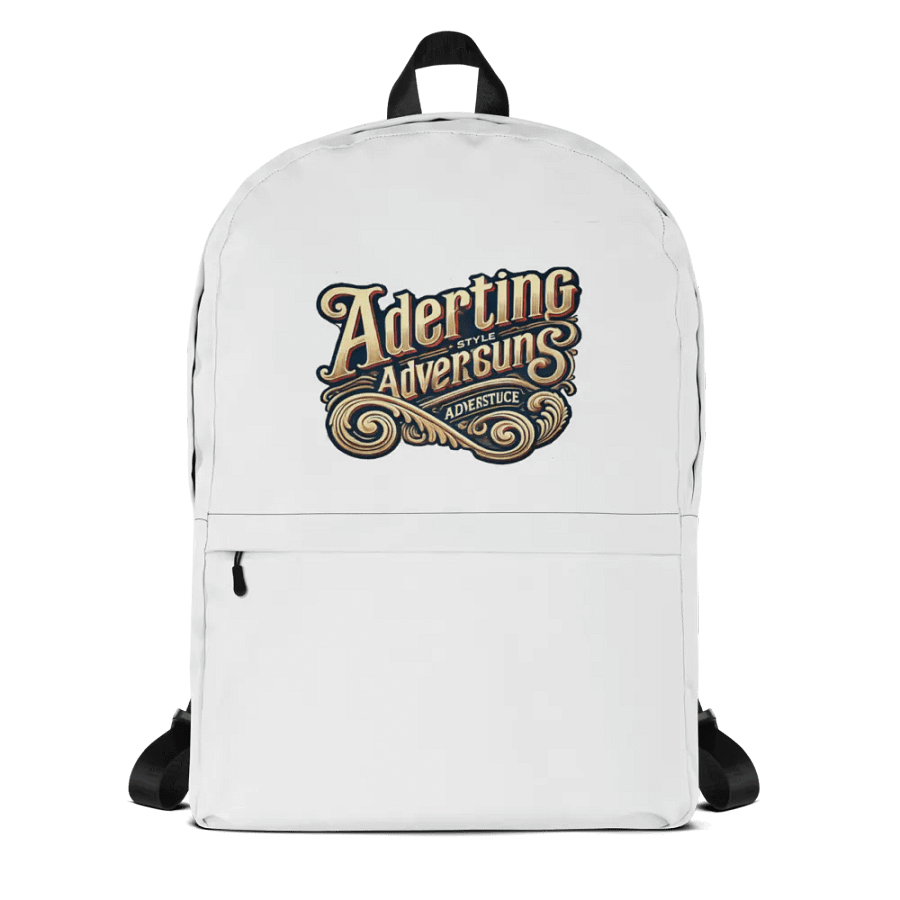 Adverting Style All-Over Print Backpack product image (1)
