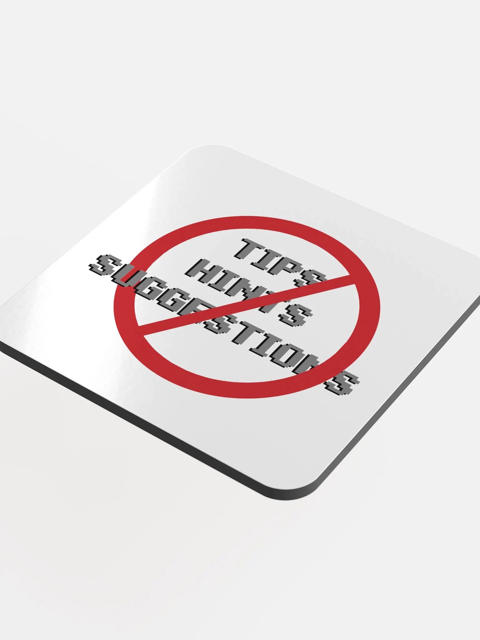 No Hints Coaster product image (4)