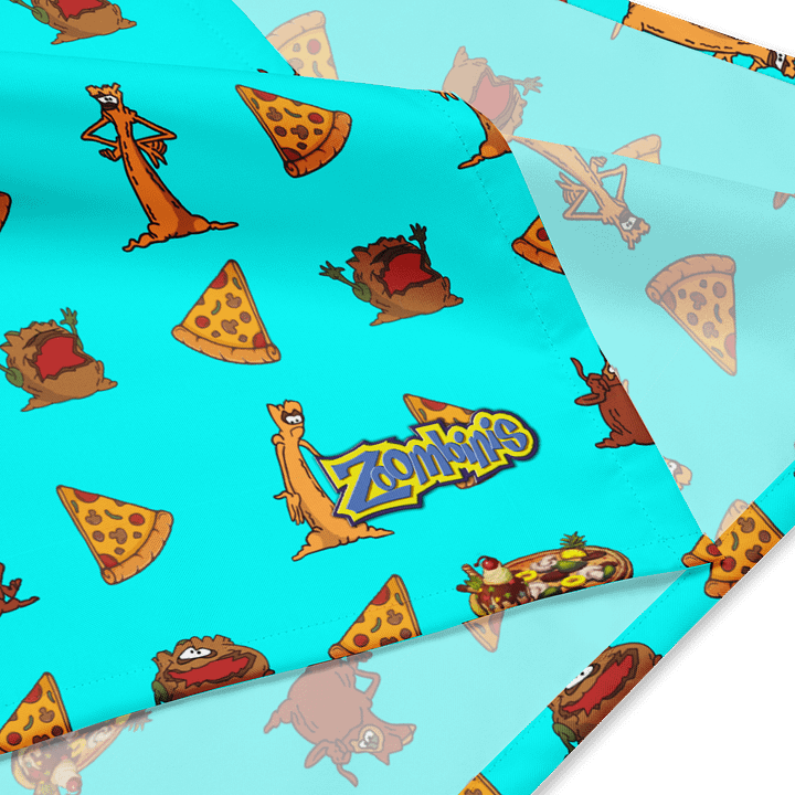 Pizza Panic Bandana - Blue product image (2)