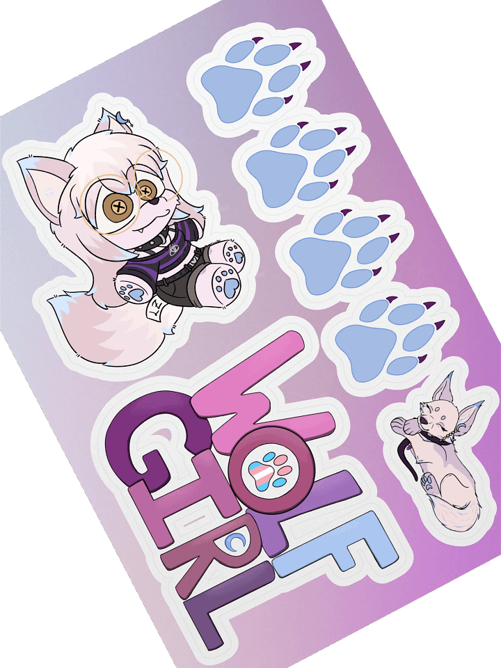 Alice Lunazera Sticker Sheet product image (1)