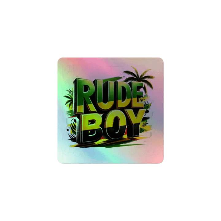 Reggae Vibes Holographic Sticker Pack product image (1)