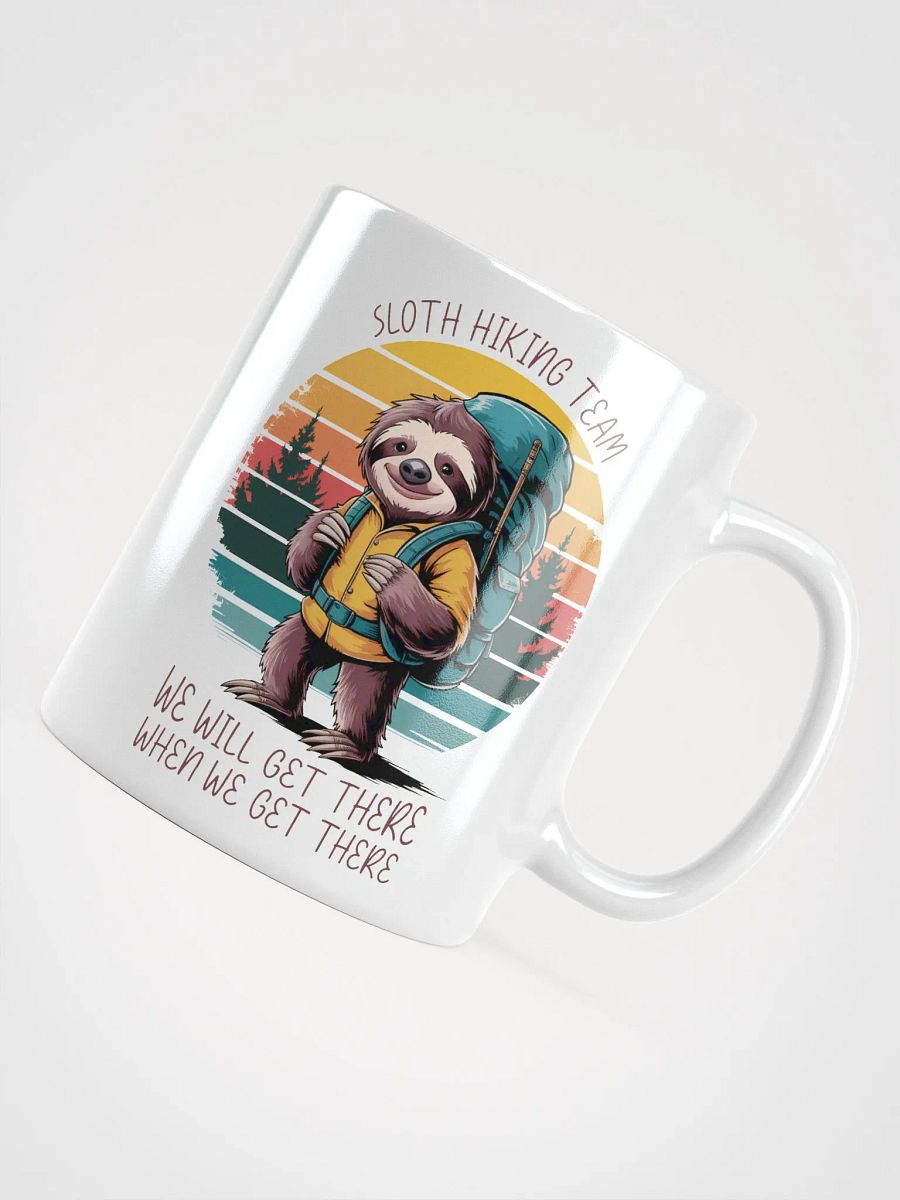 Sunset Sloth Hiking Adventure Mug product image (12)