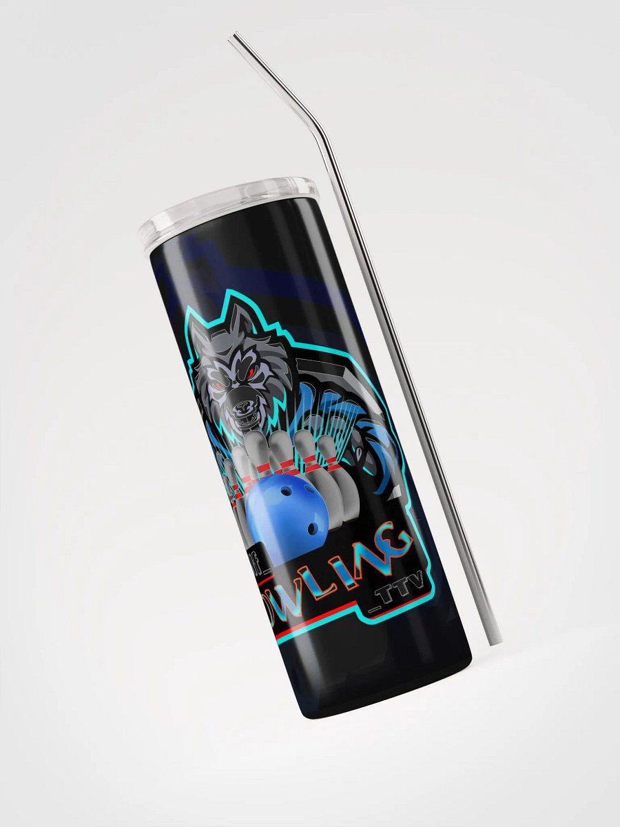 wolf bowling tumbler product image (3)