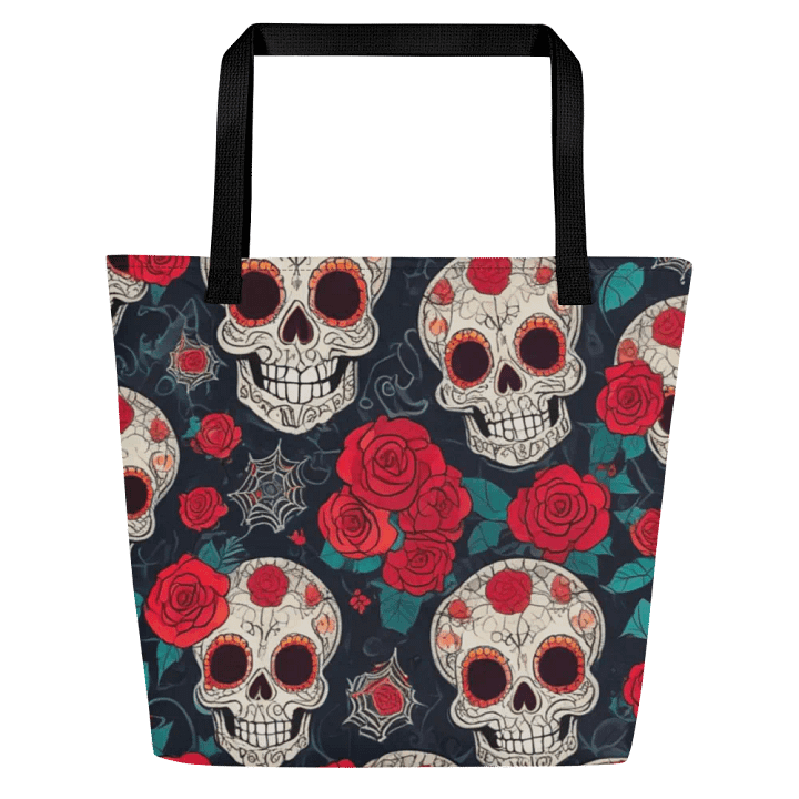 Day of the Dead All-Over Print Tote Bag product image (1)