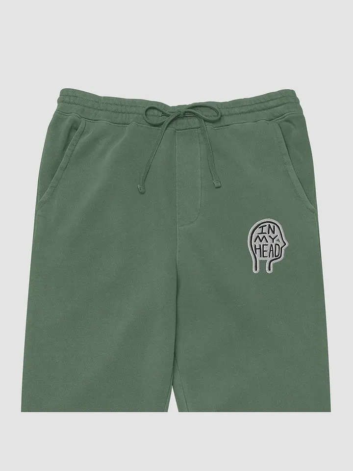 In My Head embroidered pigment sweatpants (bubble design) product image (1)