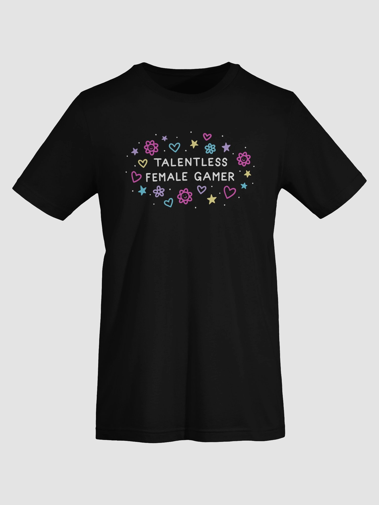 Talentless Female Gamer Tee product image (7)