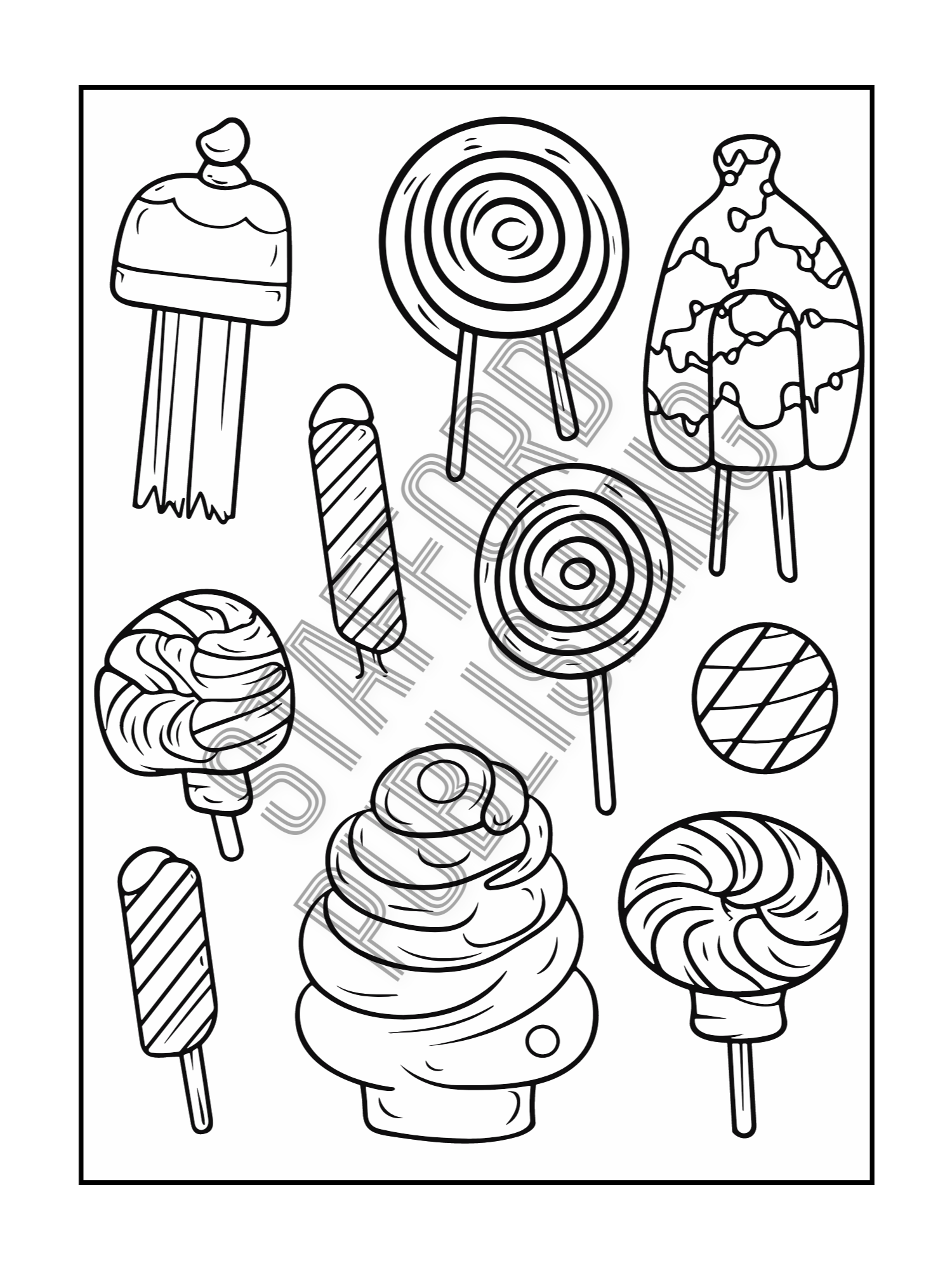 Halloween Coloring Book Printable Version product image (10)