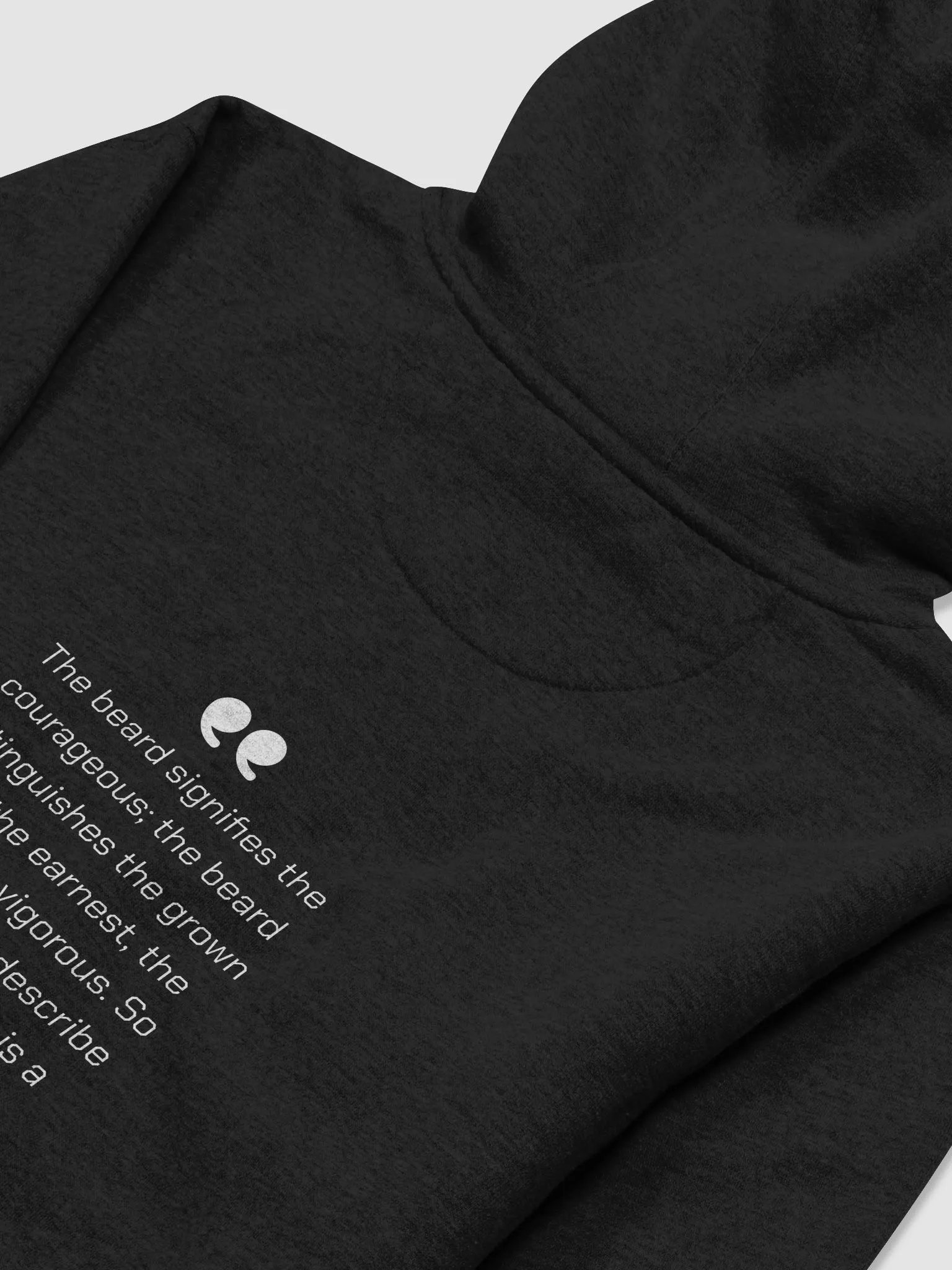 Respect the Beard Premium Hoodie product image (4)
