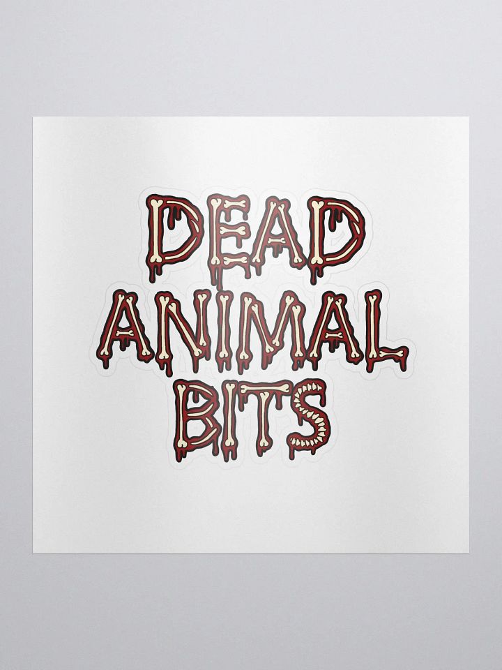 Dead Animal Bits Sticker product image (1)