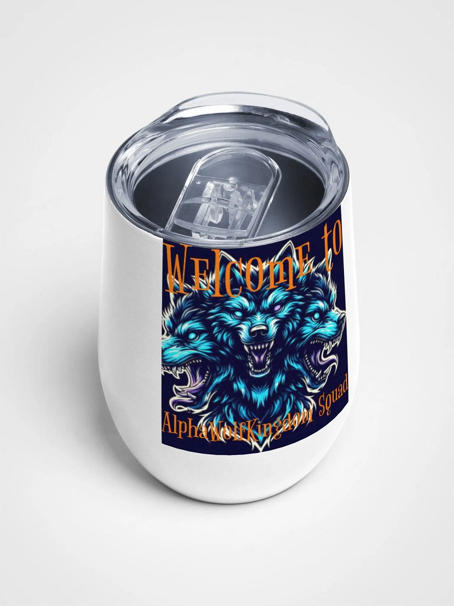 AlphaWolfKingdom Squad Wine Tumbler product image (4)