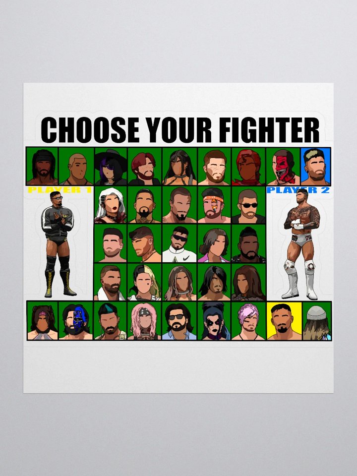 PEPW Choose Your Fighter Almir x Flynn Sticker product image (1)