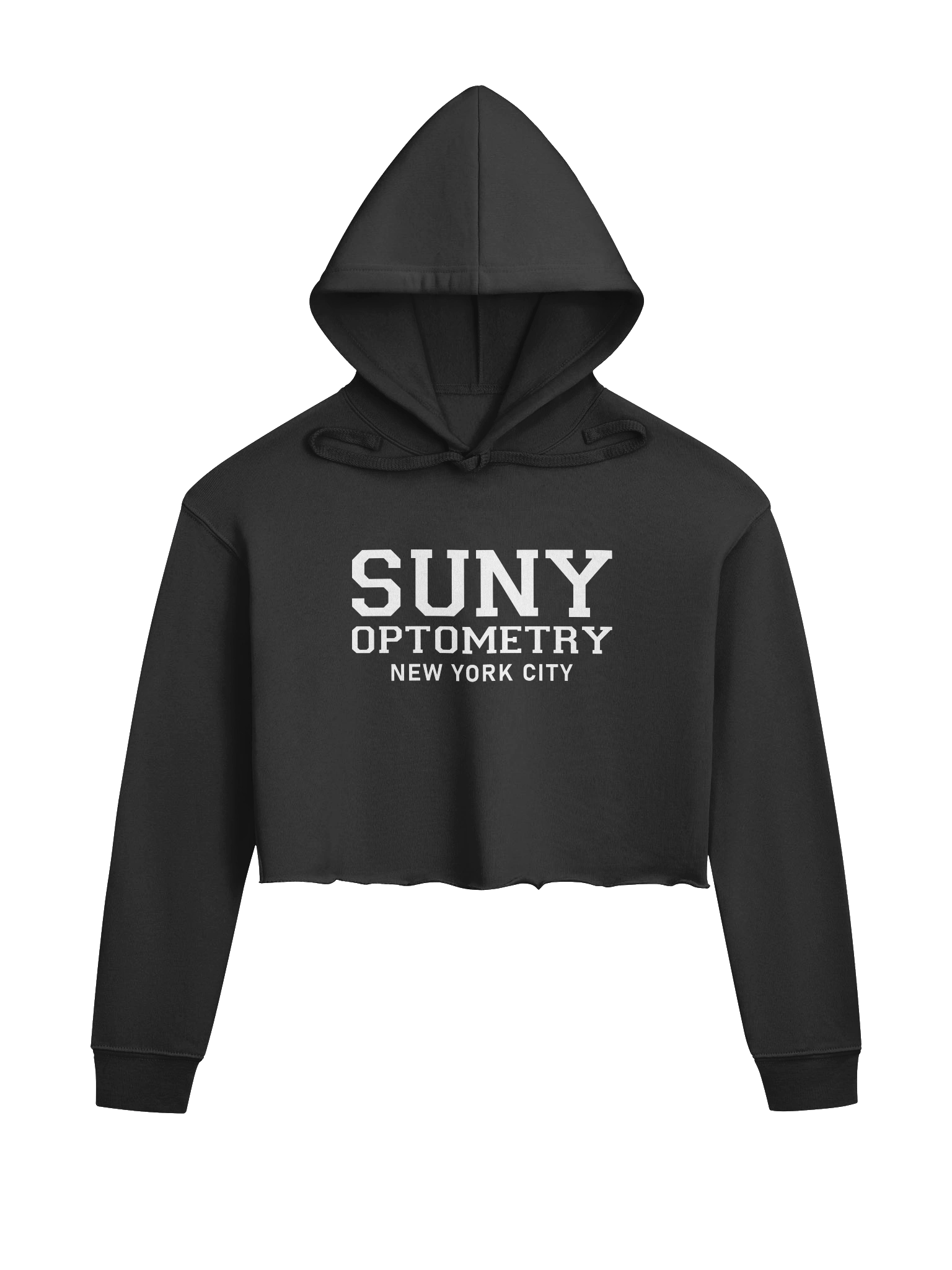 SUNY Optometry - Women's Fleece Cropped NYC Hoodie product image (1)